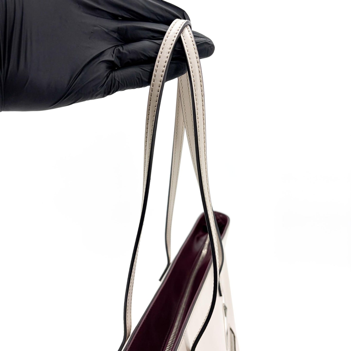 Fendi Monster Eyes Roll Tote Bag Ivory