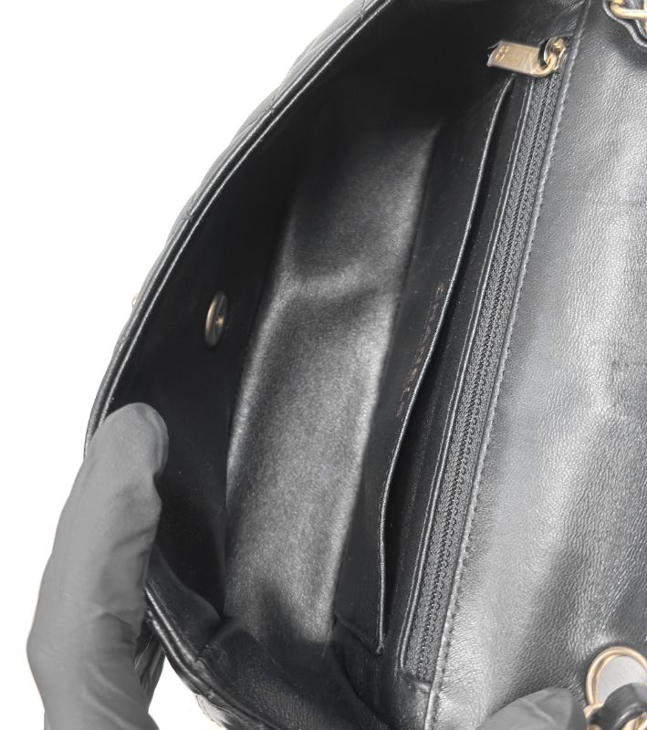 Chanel Black Egyptian Lambskin New Mini
