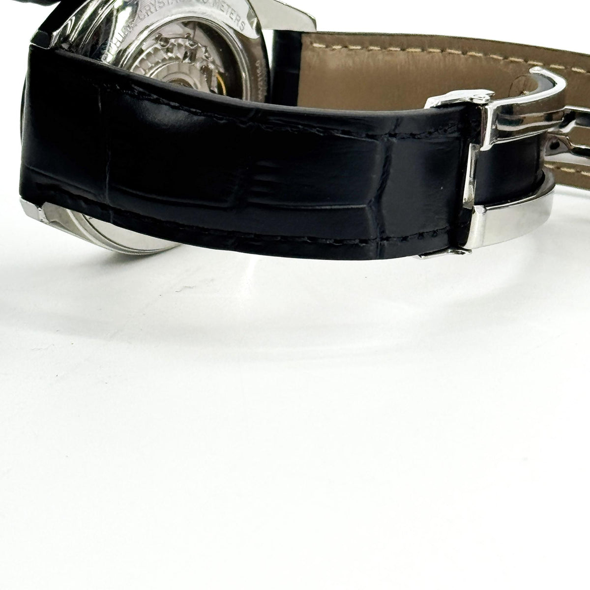 TAG Heuer Carrera Twin Time Automatic White Dial Leather