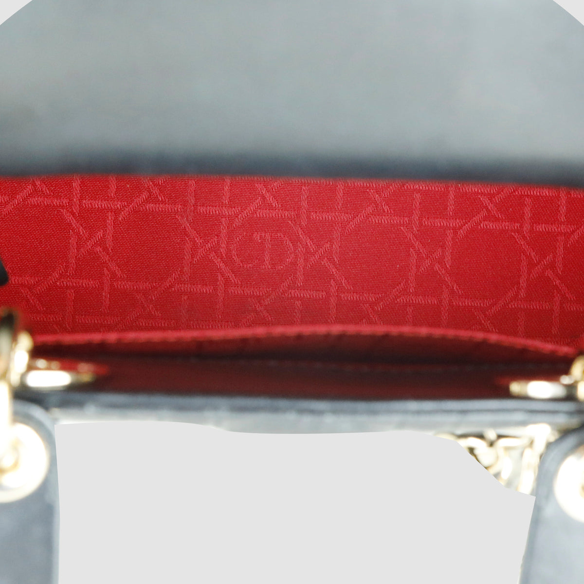 Small Cannage Lady Tote Bag Shoulder Bag