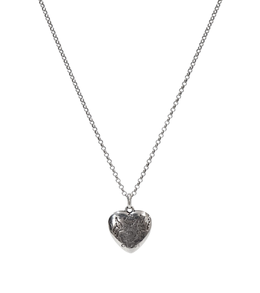 Gucci Blind for Love Silver Necklace