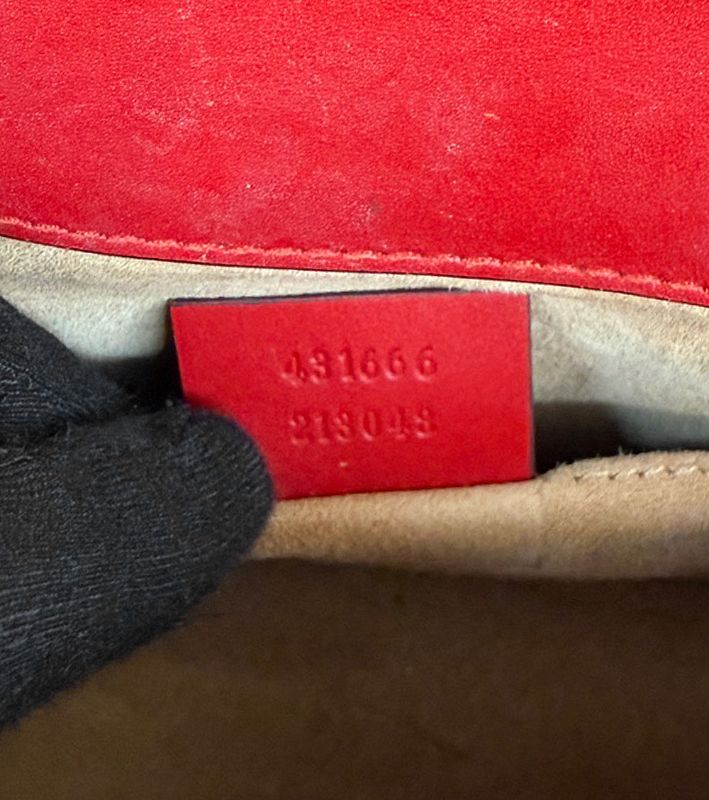Gucci Red Sylvie Bag