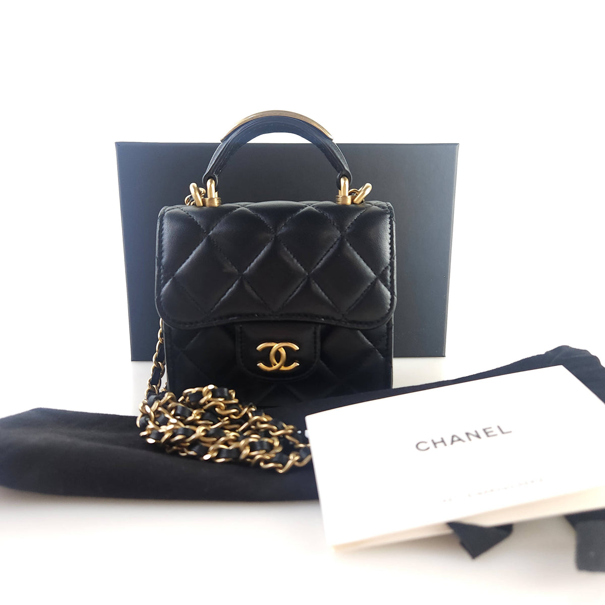 Mini Metal Top Handle Shoulder Bag Crossbody Bag AP2682