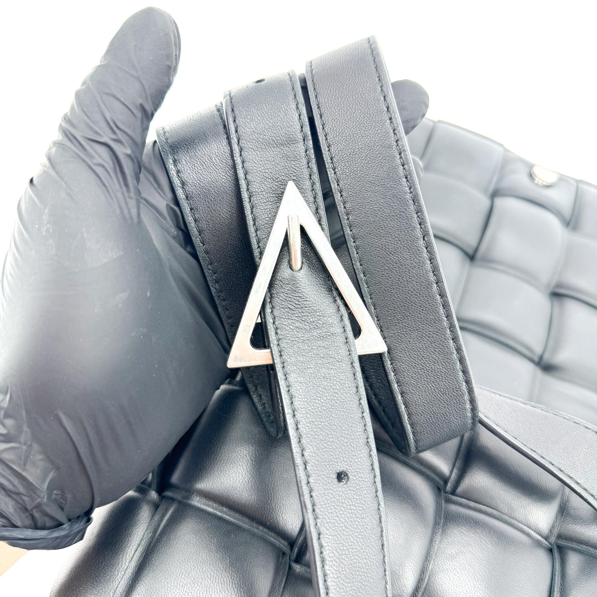 Bottega Veneta Padded Cassette Bag Black