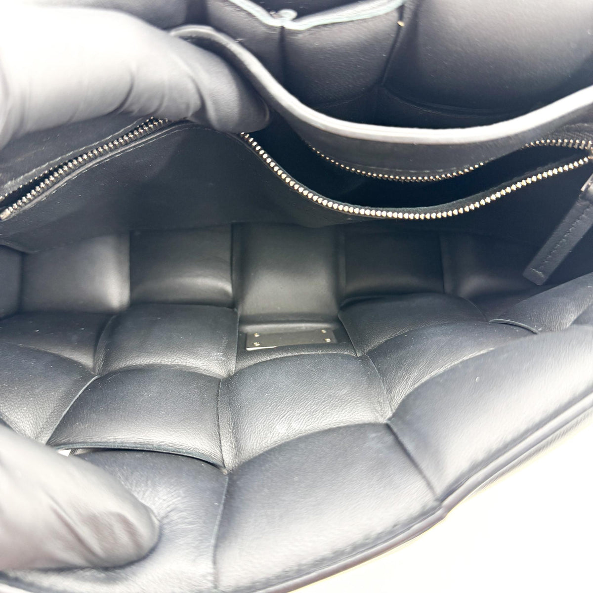 Bottega Veneta Padded Cassette Bag Black