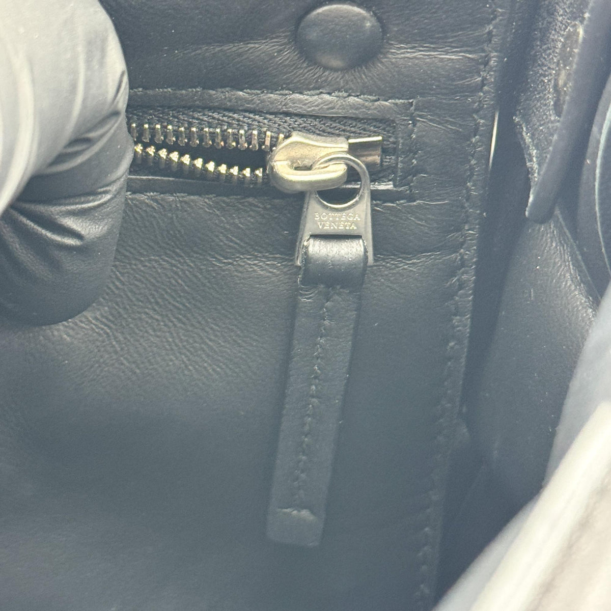 Bottega Veneta Padded Cassette Bag Black