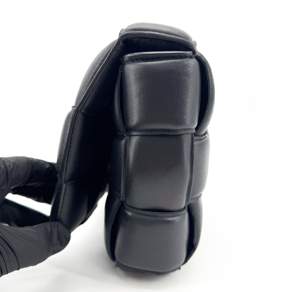 Bottega Veneta Padded Cassette Bag Black