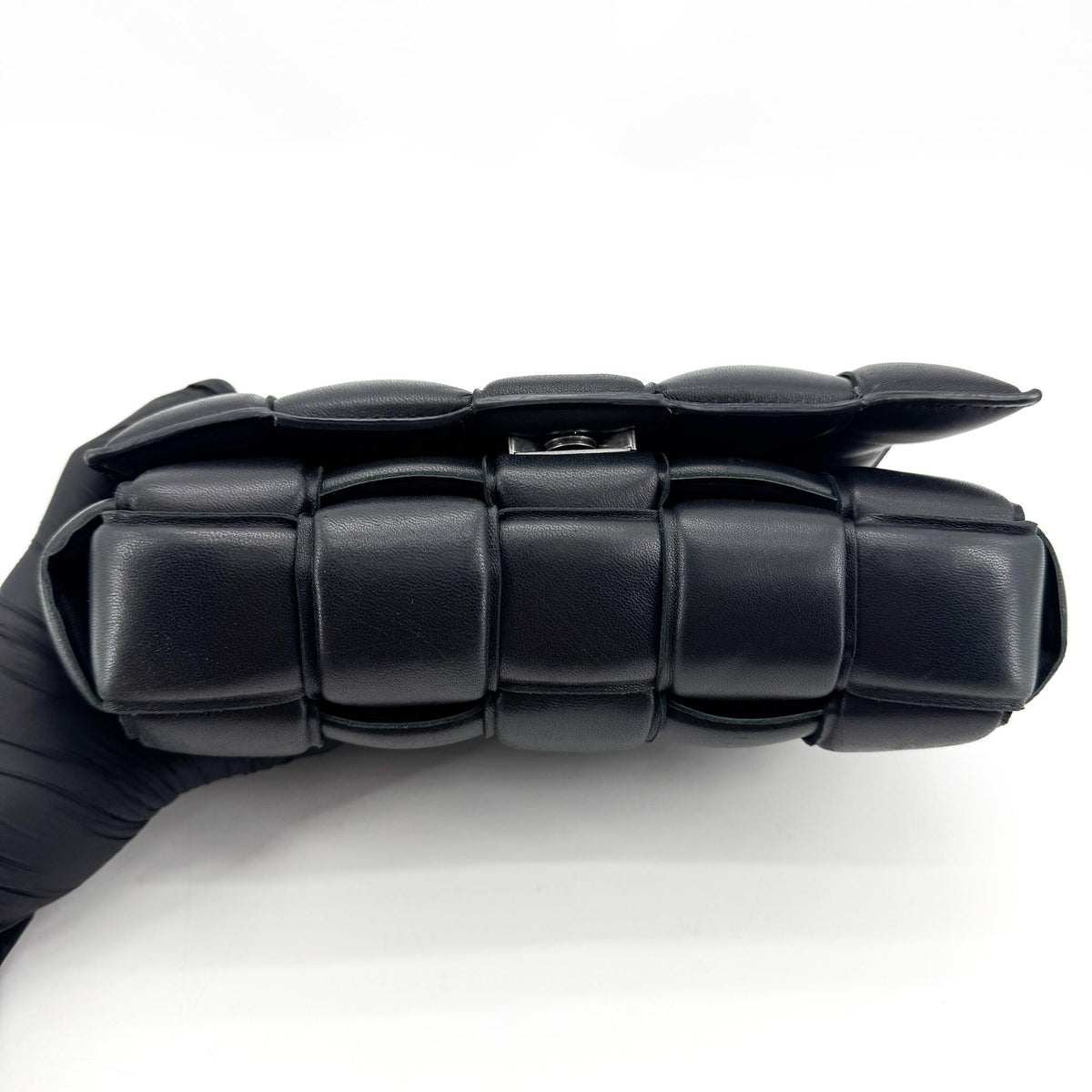 Bottega Veneta Padded Cassette Bag Black