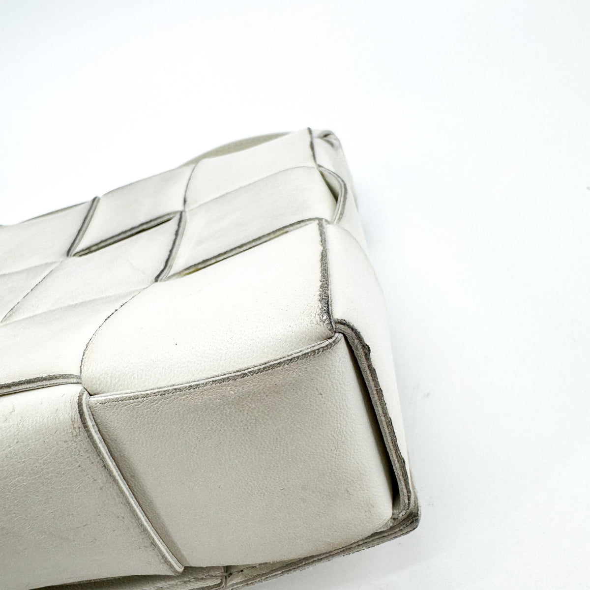 Bottega Veneta Cassette Crossbody Bag Plaster