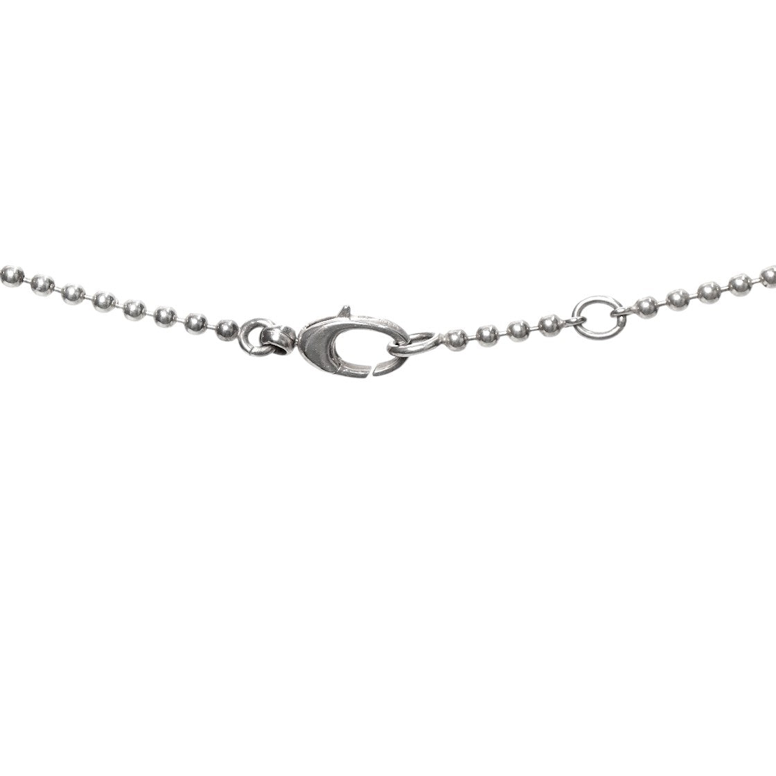 Gucci Heart Interlocking G Silver Necklace