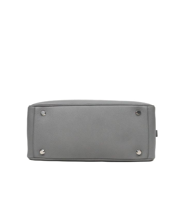 Balenciaga Gray Medium Carry Bowling Bag