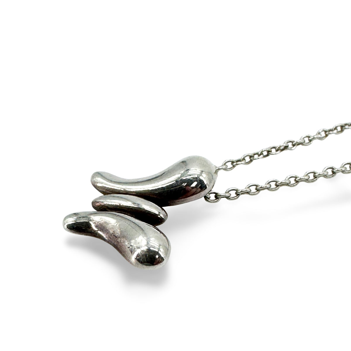 Tiffany & Co. Elsa Peretti Silver Butterfly Pendant Necklace