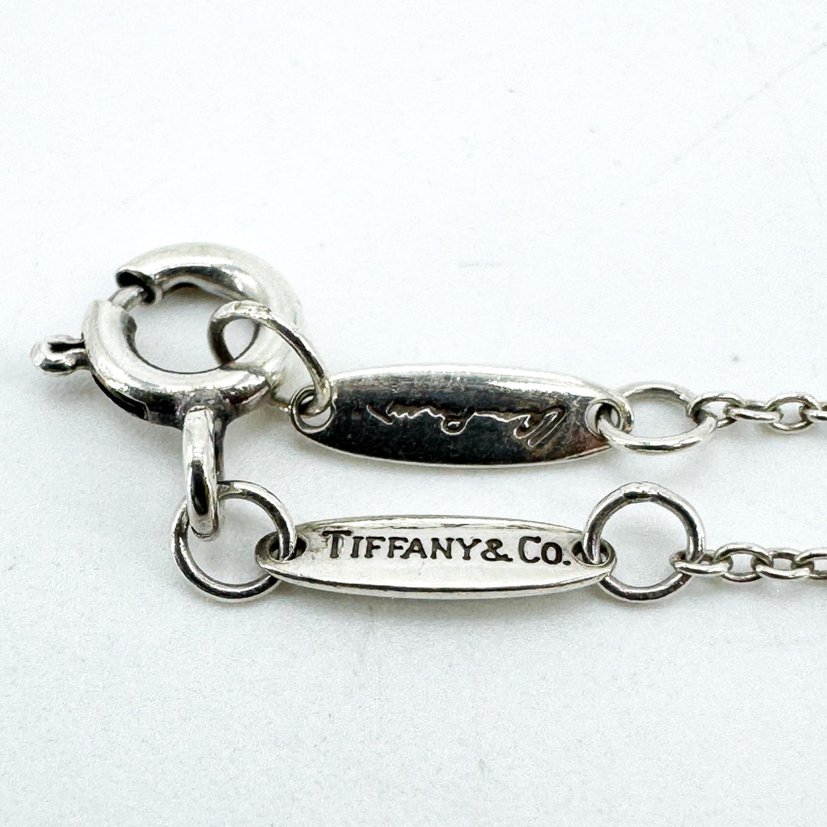 Tiffany & Co. Elsa Peretti Silver Butterfly Pendant Necklace