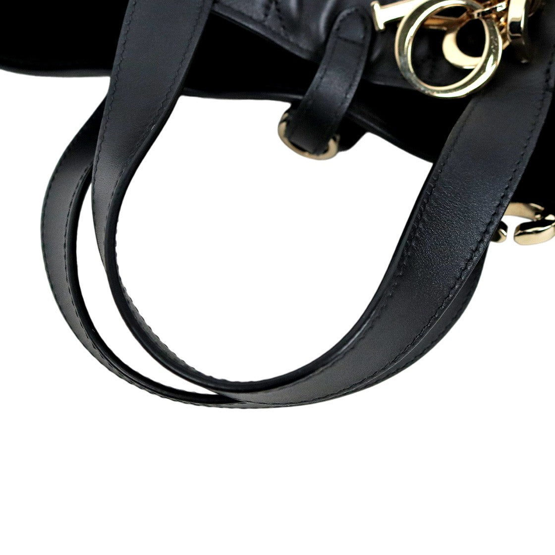 Dior Medium Black Tujuh Vertical Tote Bag