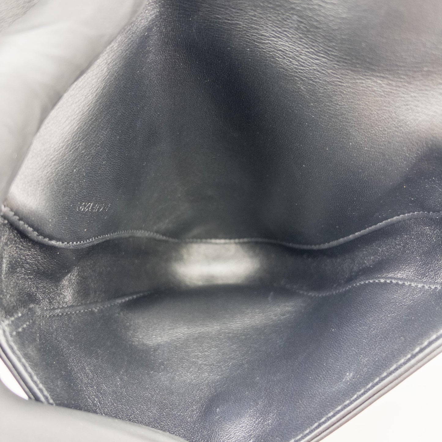 Celine Smooth Calfskin Triangle Bag Black