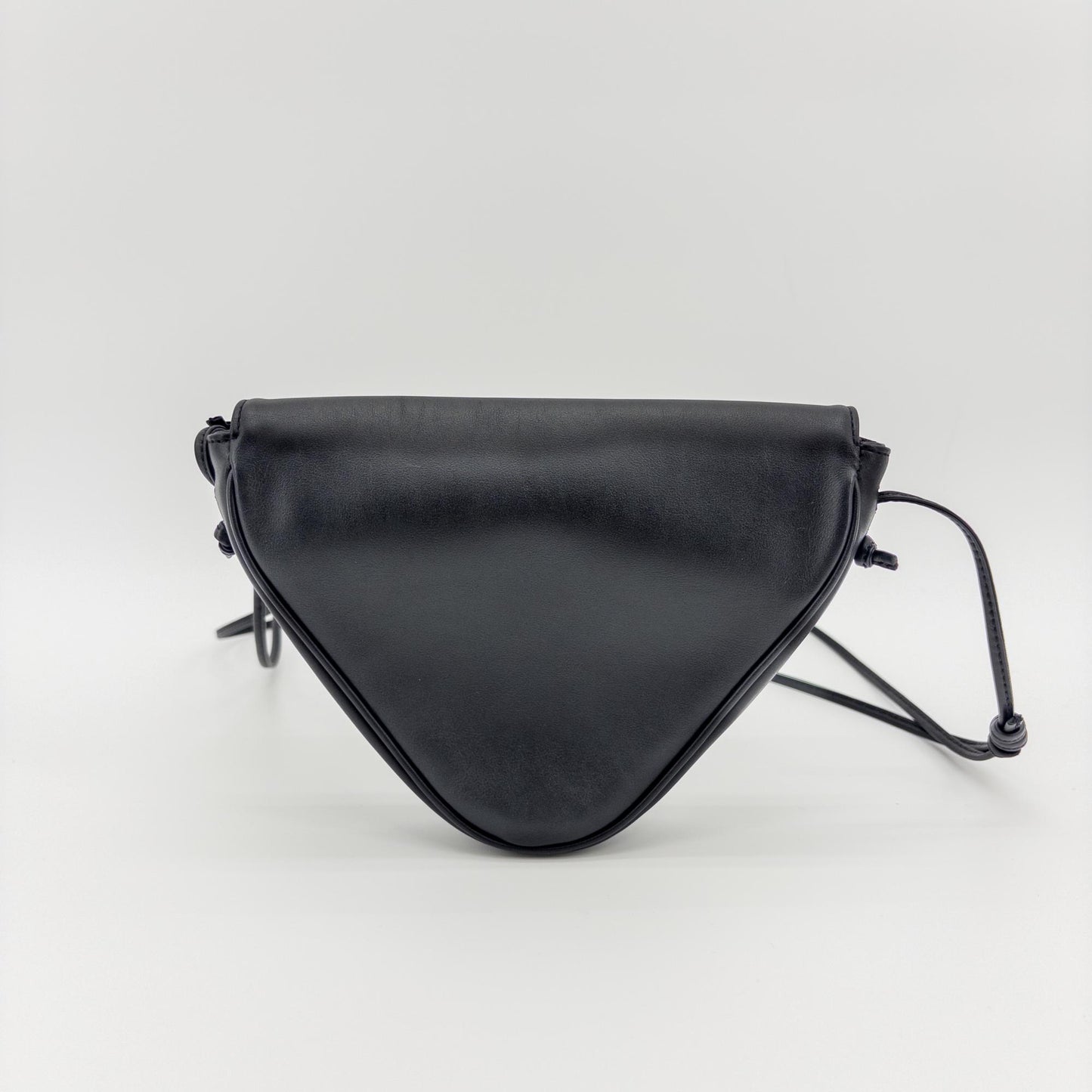 Celine Smooth Calfskin Triangle Bag Black