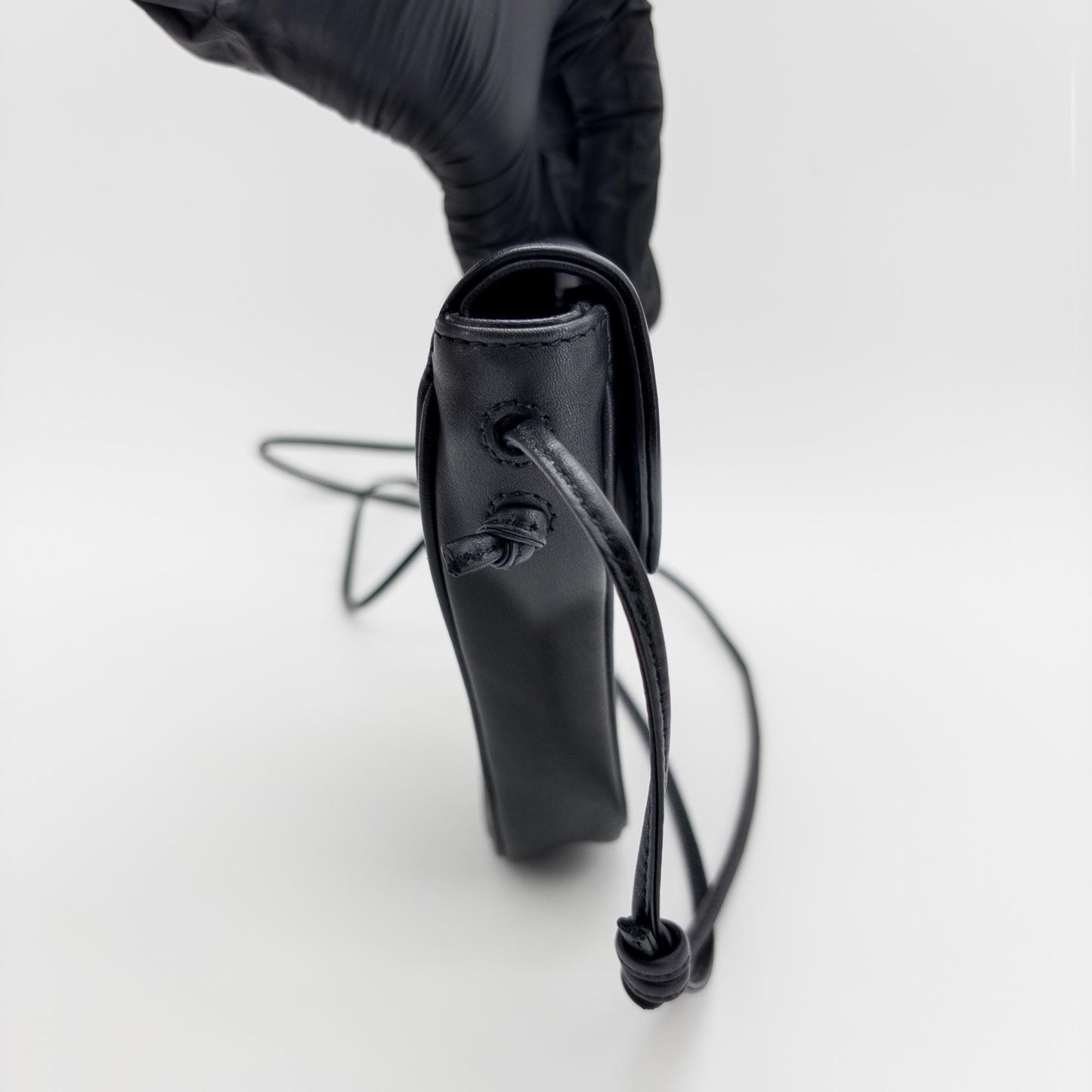 Celine Smooth Calfskin Triangle Bag Black