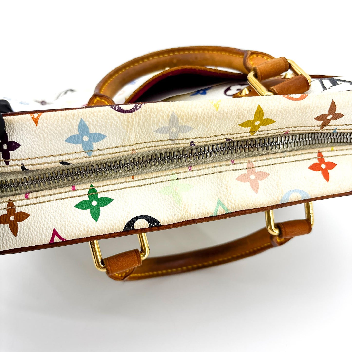 Louis Vuitton Monogram Multicolor Trouville White
