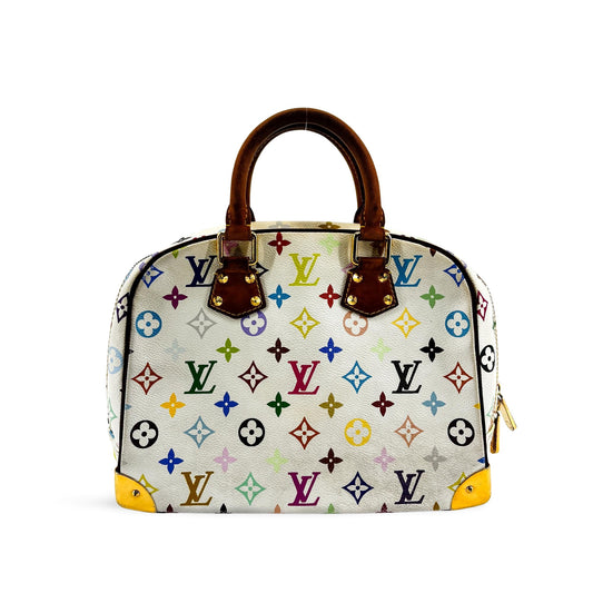 Louis Vuitton Monogram Multicolor Trouville White