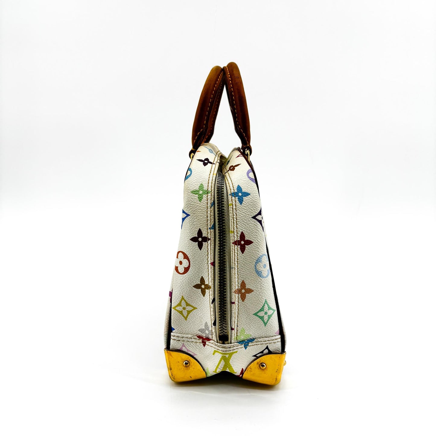 Louis Vuitton Monogram Multicolor Trouville White