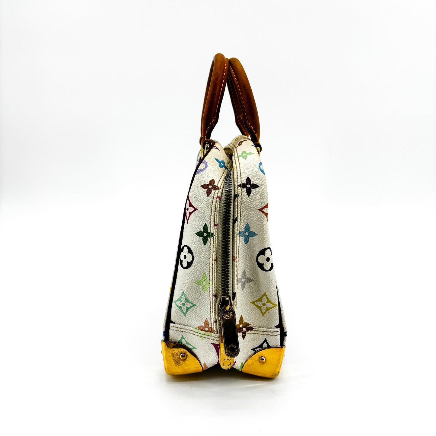 Louis Vuitton Monogram Multicolor Trouville White