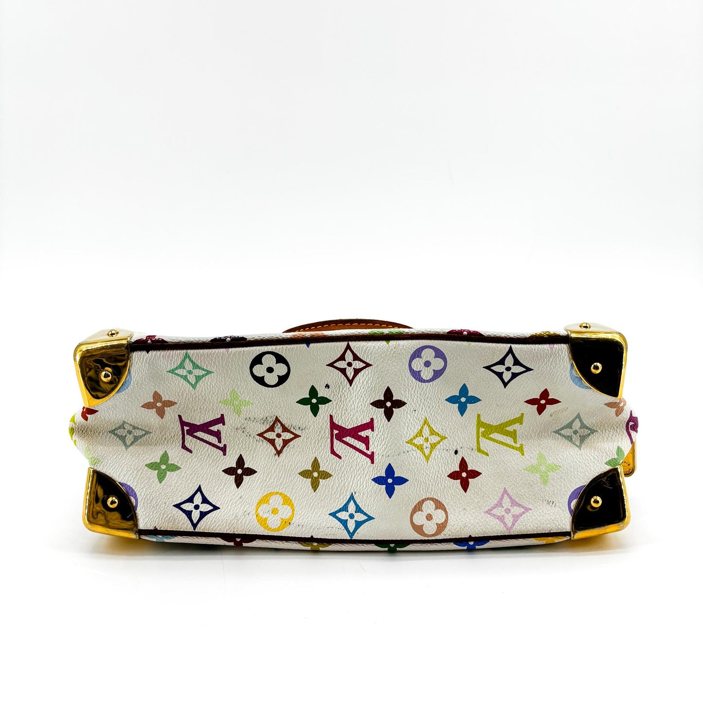 Louis Vuitton Monogram Multicolor Trouville White