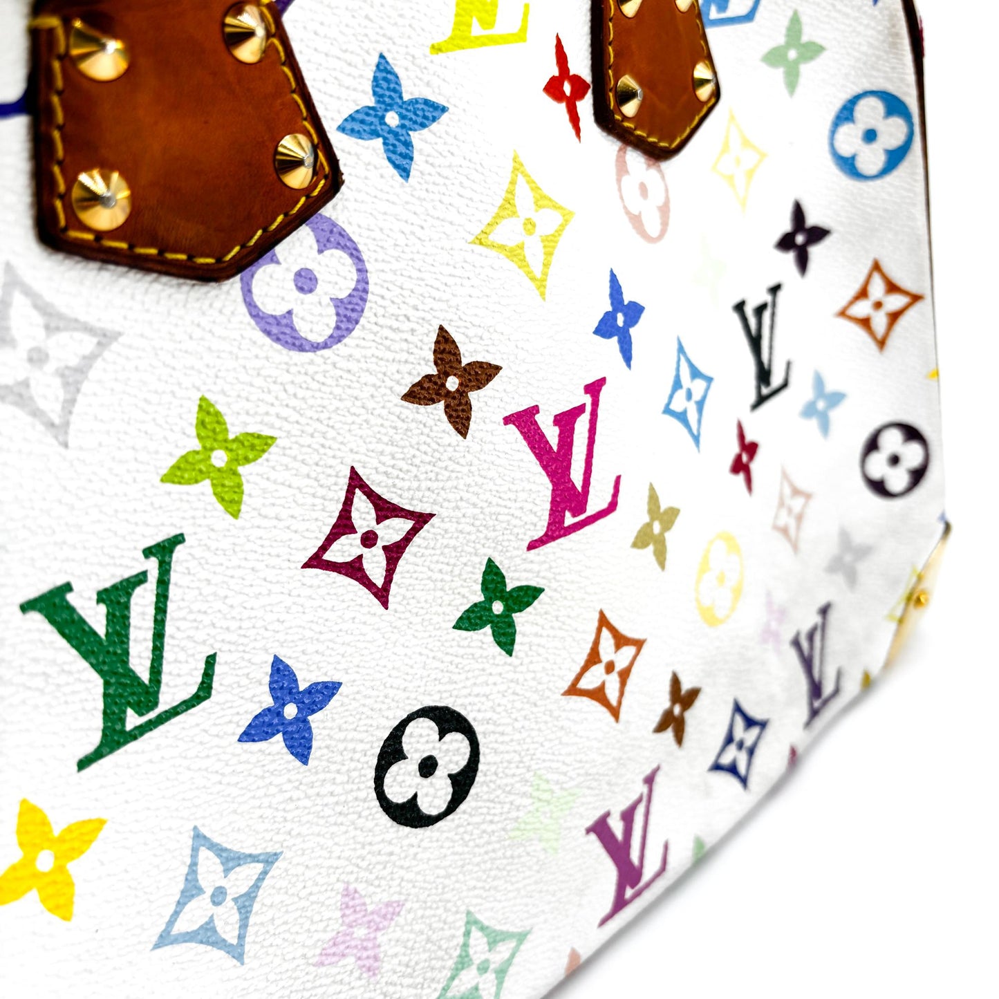 Louis Vuitton Monogram Multicolor Trouville White