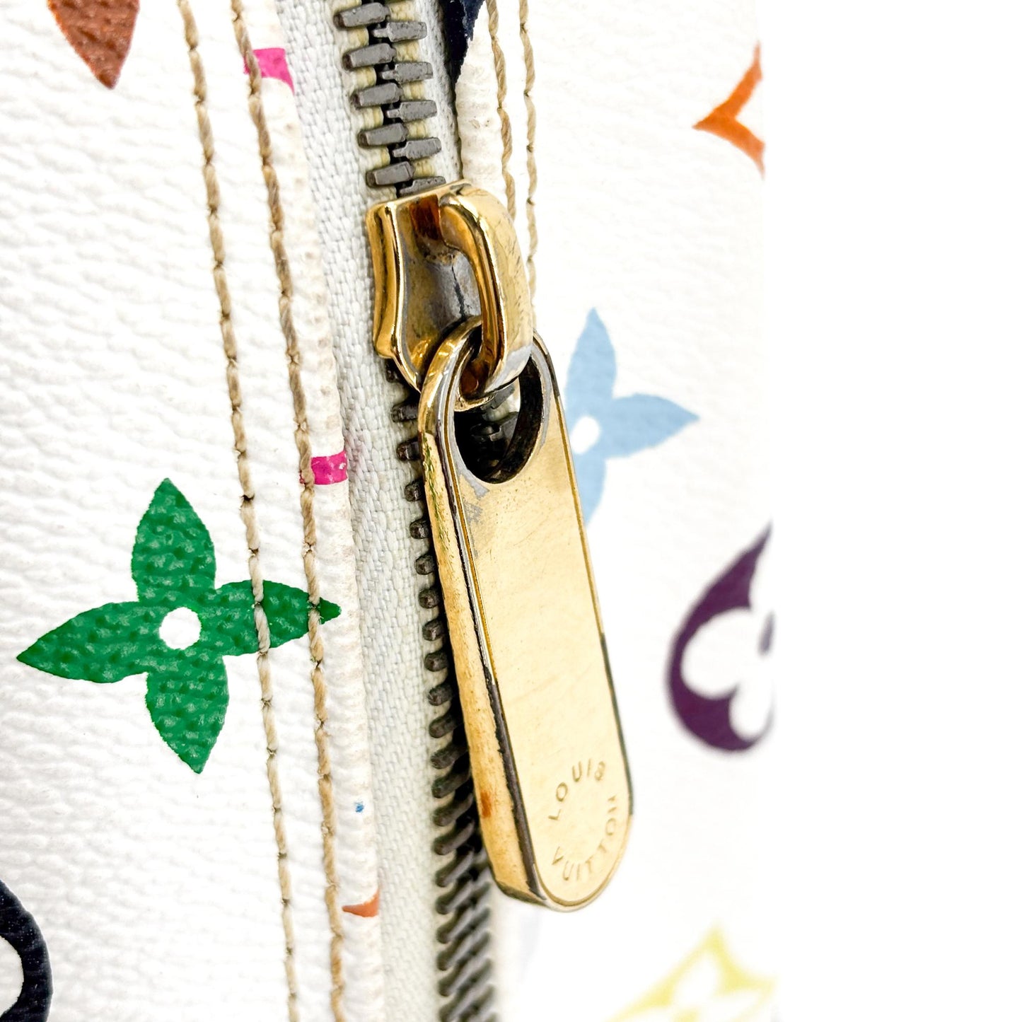 Louis Vuitton Monogram Multicolor Trouville White
