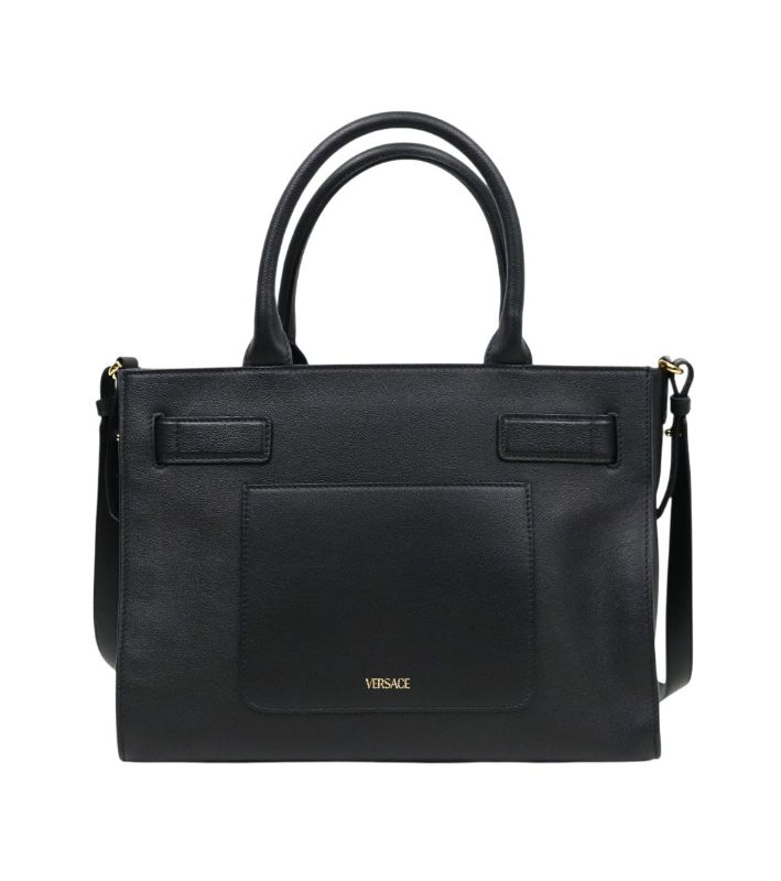 Versace Black Medusa Shoulder Bag