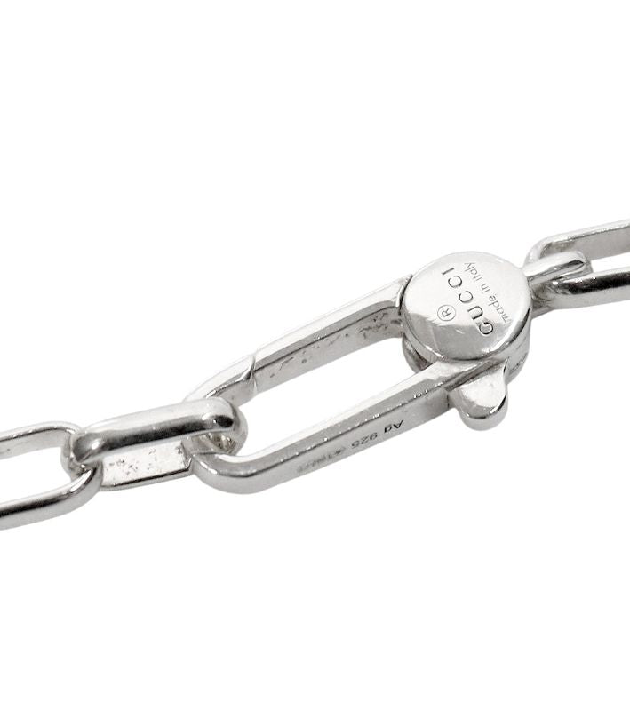 Gucci Interlocking G Silver Bracelet
