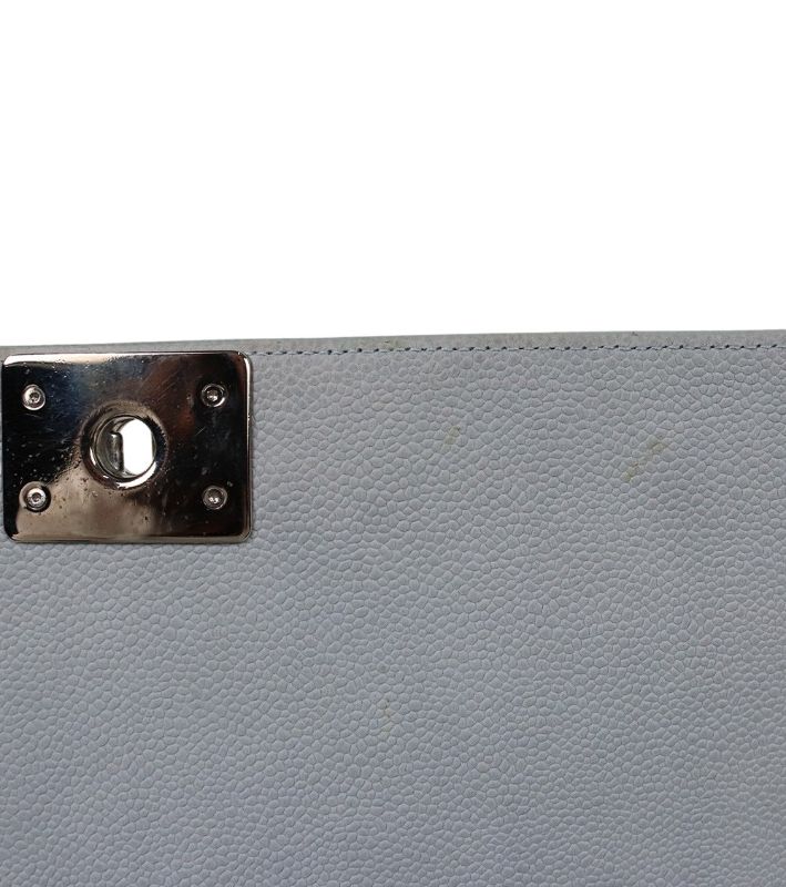 Chanel Gray Caviar Large Boy Shoulder Bag