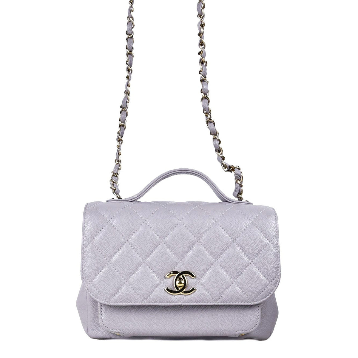 Caviar Business Affinity Top Handle Shoulder Bag A93607