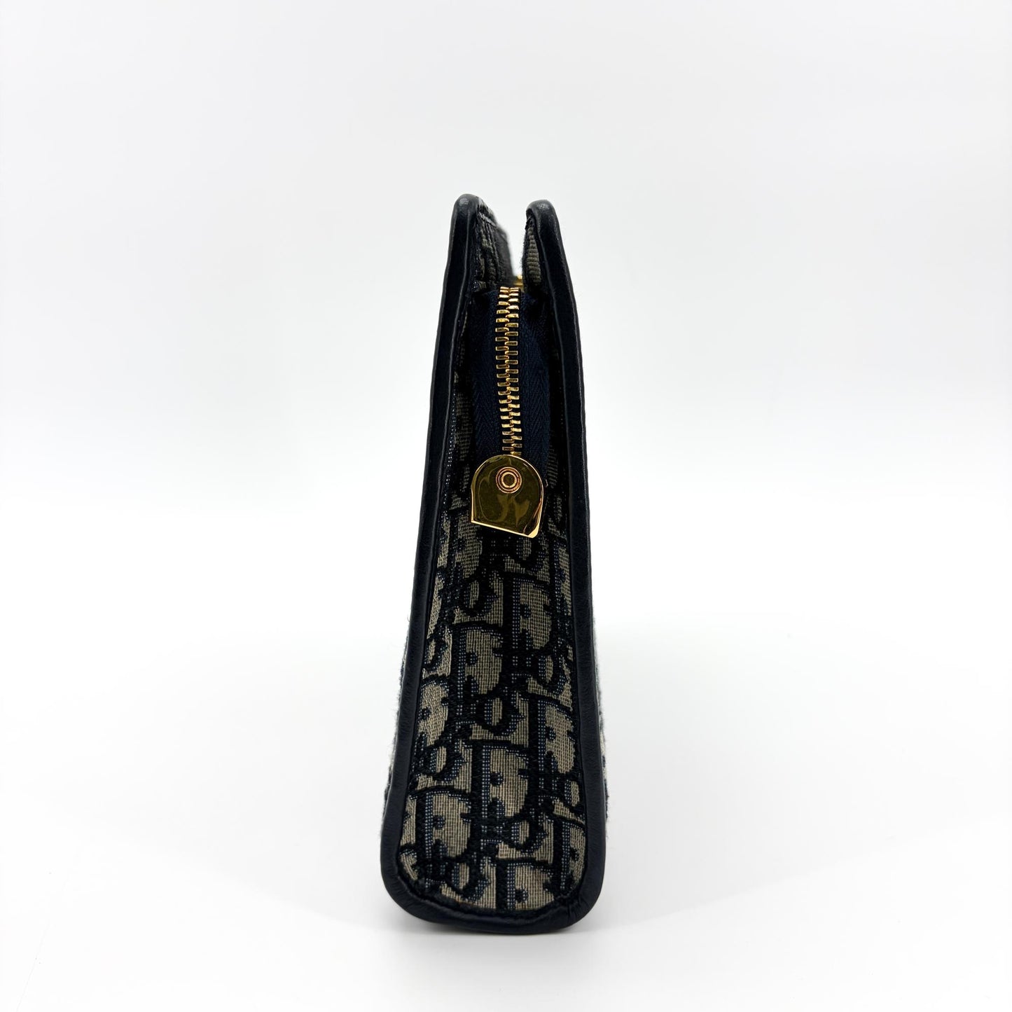 Dior 30 Montaigne Beauty Pouch Blue Oblique Jacquard