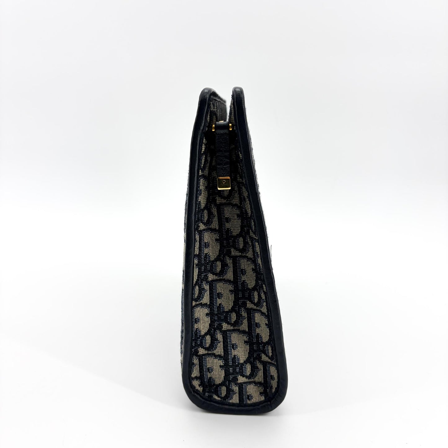 Dior 30 Montaigne Beauty Pouch Blue Oblique Jacquard