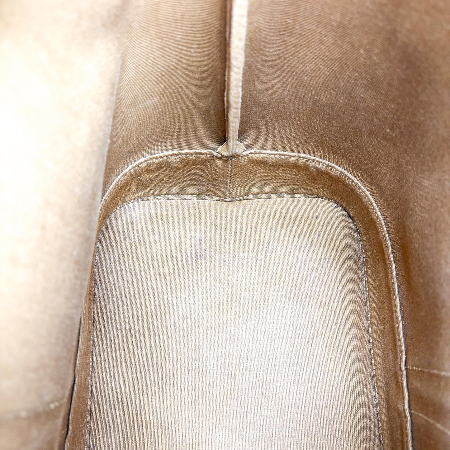Celine Medium Bucket Bag Triomphe Canvas and Calfskin Tan