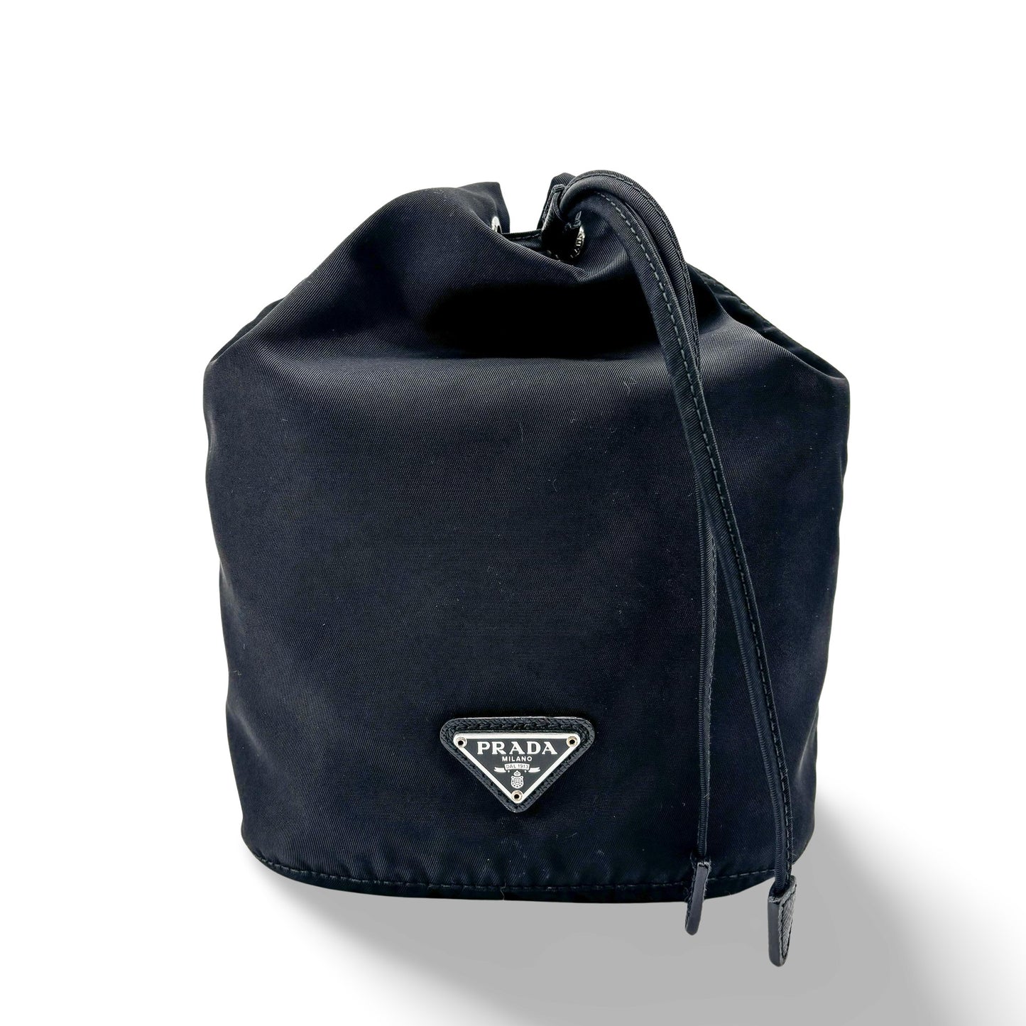 Prada Re-Nylon Bucket Pouch Black