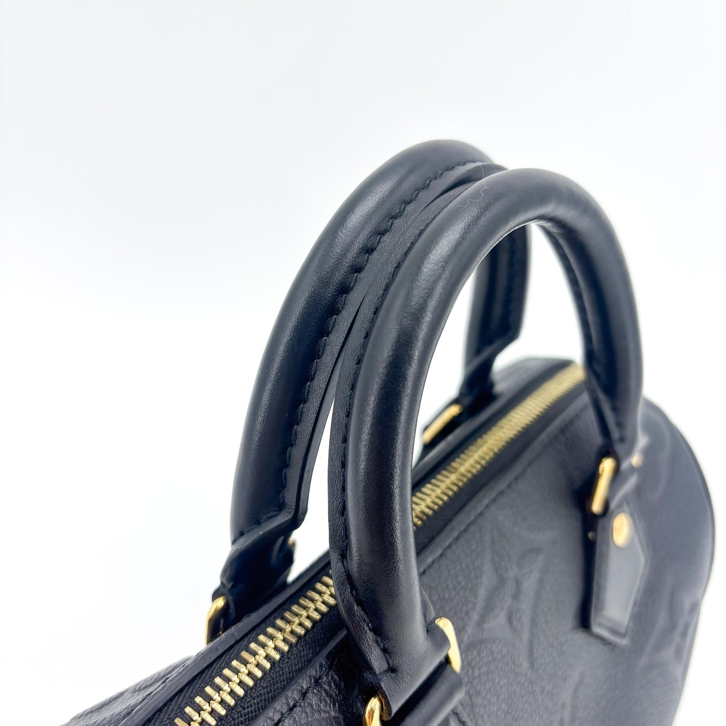 Louis Vuitton Nano Speedy Monogram Empreinte Noir