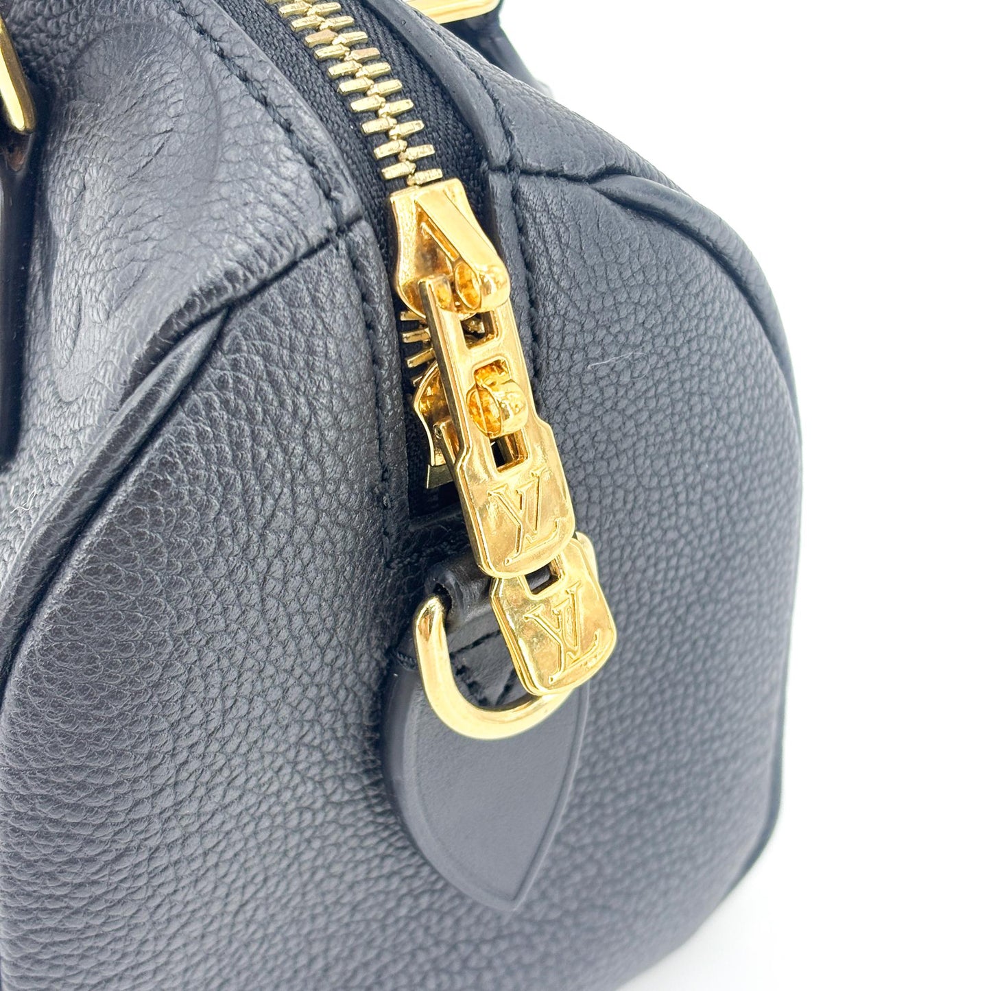 Louis Vuitton Nano Speedy Monogram Empreinte Noir