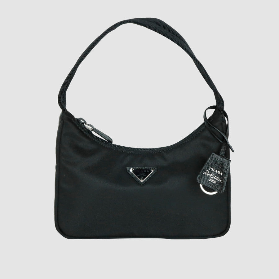 Mini Re-edition 2005 Re-Nylon Hobo Shoulder Bag 1NE515