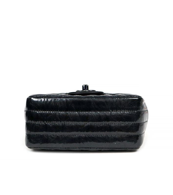 Chanel Black Chevron Petite Sac