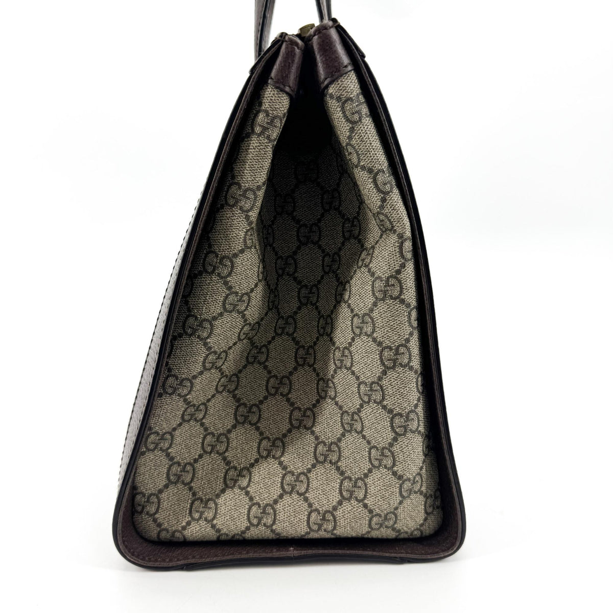 Gucci Ophidia GG Medium Tote Bag Brown