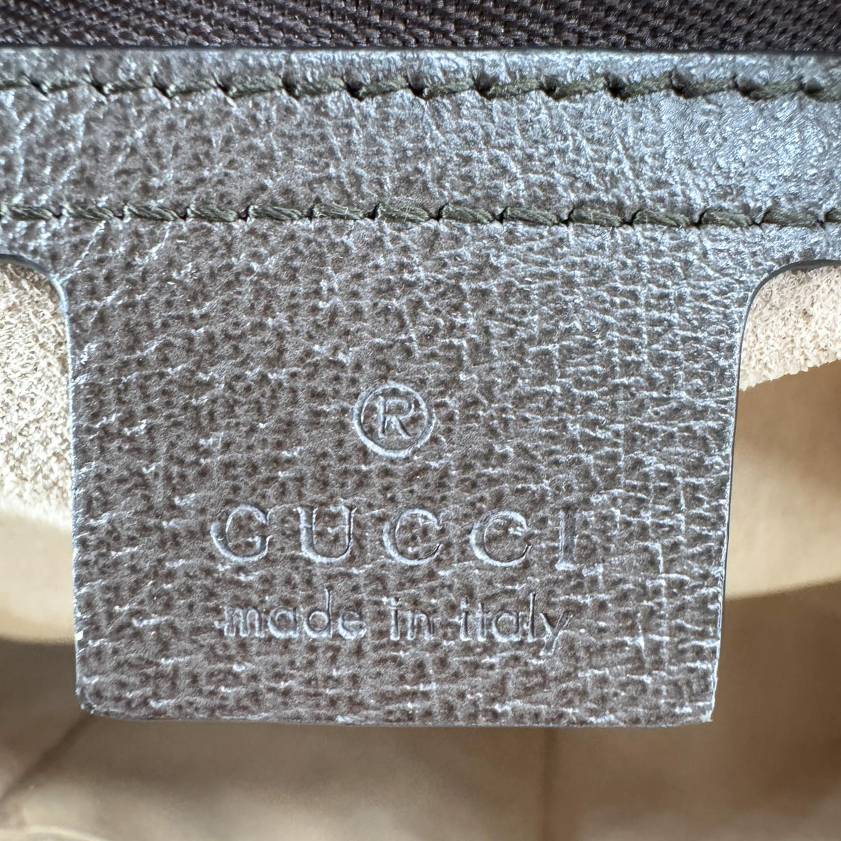 Gucci Ophidia GG Medium Tote Bag Brown