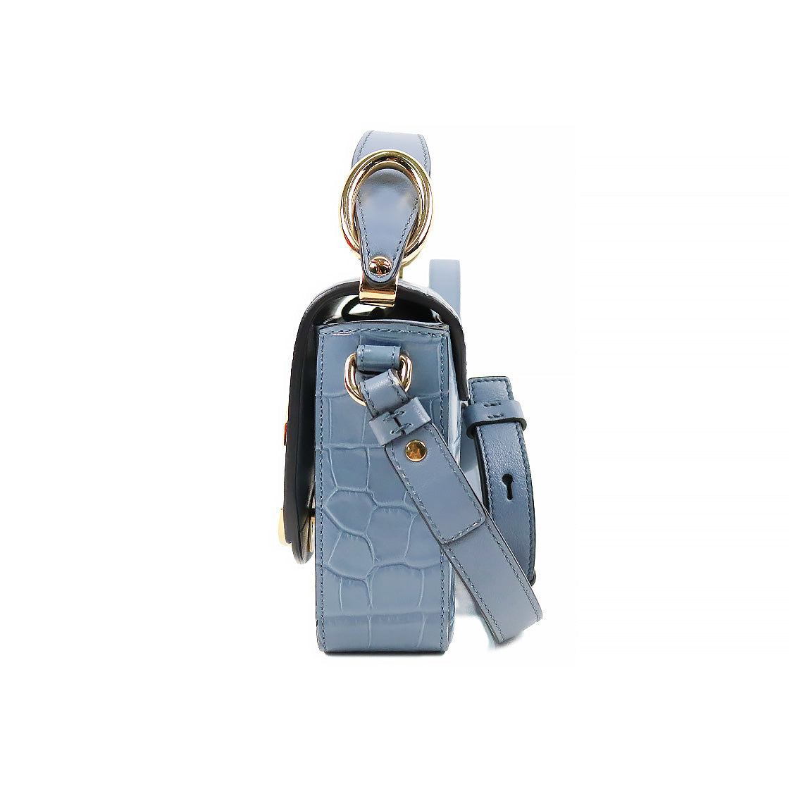 Chloé Blue Crocodile C Bag