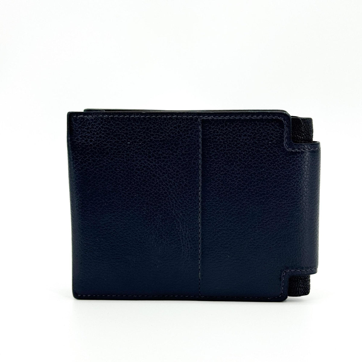 Hermès Pocket Compact Wallet Navy