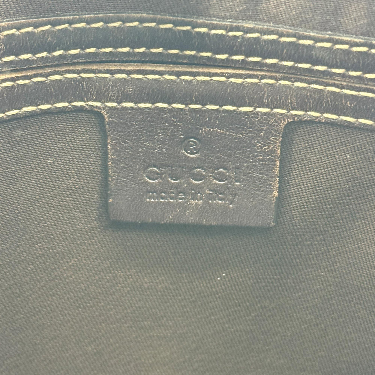 Gucci GG Supreme Crossbody Bag Beige Brown