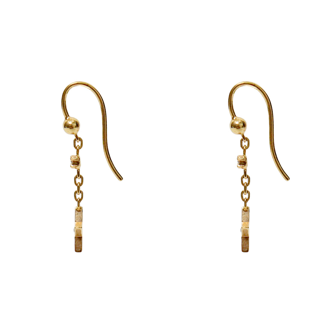 Dior Star Gold Earrings