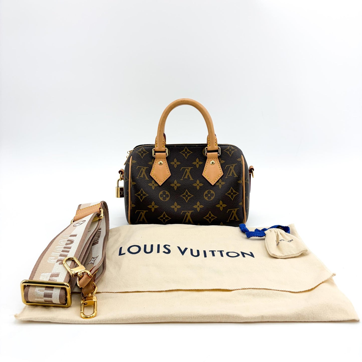 Louis Vuitton Speedy Bandolier 20 Monogram