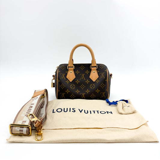 Louis Vuitton Speedy Bandolier 20 Monogram