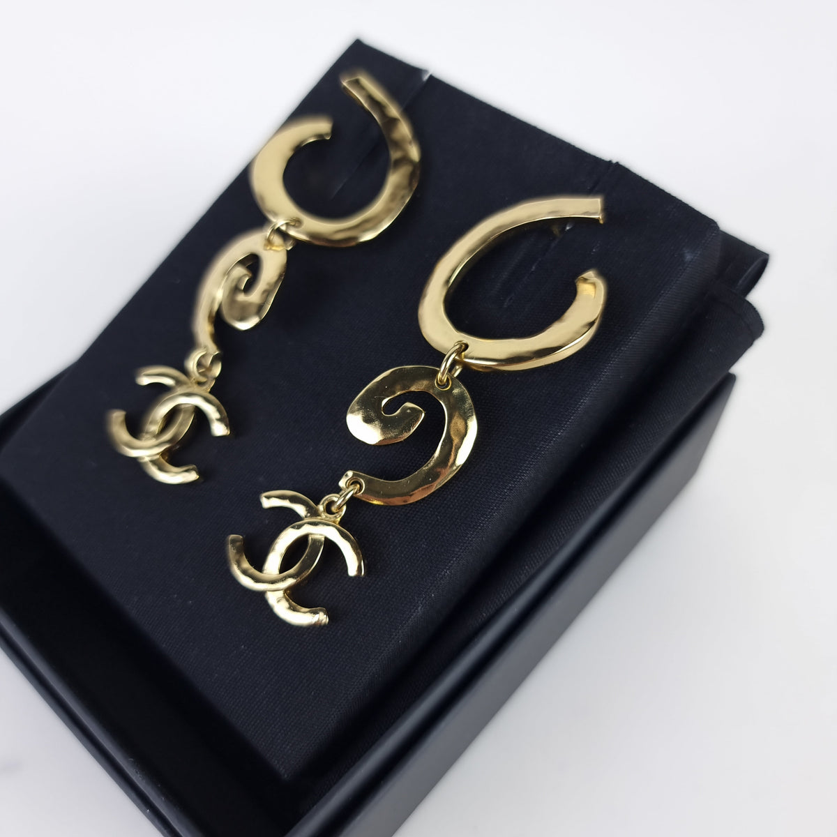 CC Drop Earrings