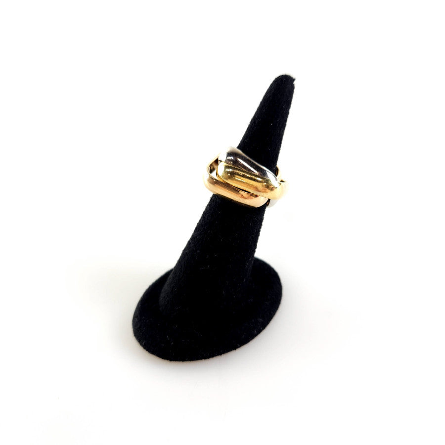 49 Large Trinity Cushion Ring